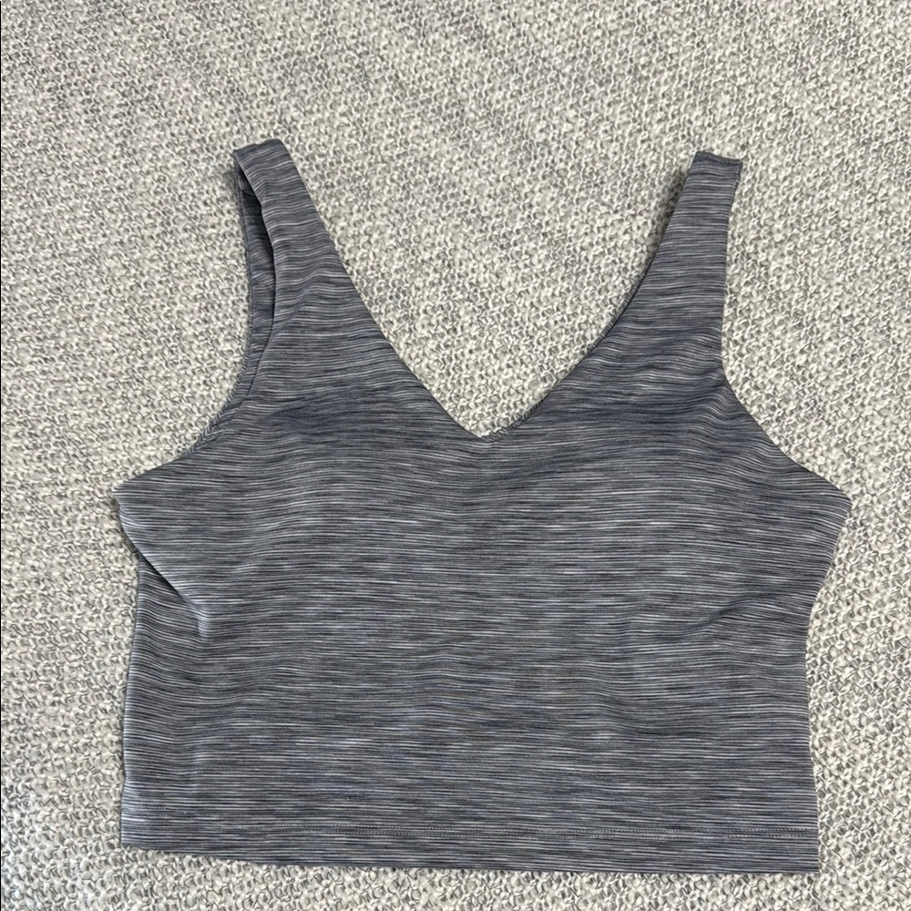 Athleta Transcend V-Neck Crop Sports Bra A-C